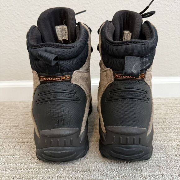 2001 Vintage Salomon Hiking Boots Contagrip Outdoor Gorpcore Men's‎ Size 10 MINT - Picture 4 of 13